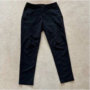Zella Black Slim‎ Fit Hybrid Tech Casual Pants Mens Size 34 x 30